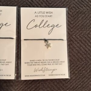10 for $15 SALE ⭐️Wishstrings College string bracelet with star